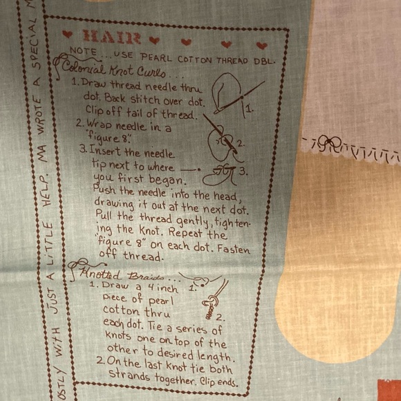 Vintage Sewing Fabric Panel “Samantha and Polly”
Panel measures 35x45 inches - Picture 4 of 4